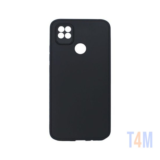 Capa de Silicone com Moldura de Câmera para Xiaomi Redmi 10a/9c Preto